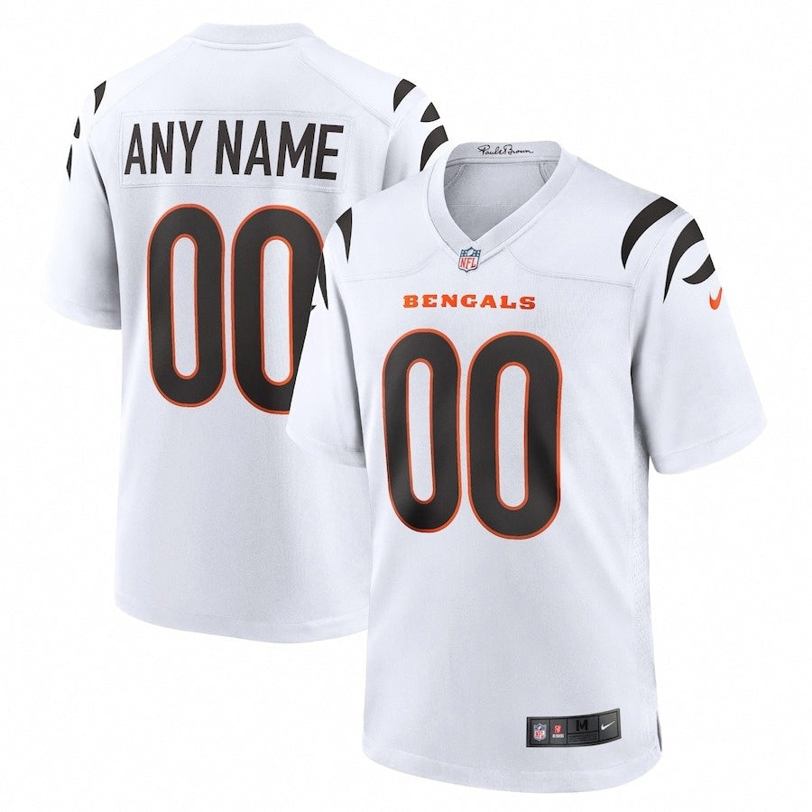 Cincinnati Bengals Custom Away Jersey