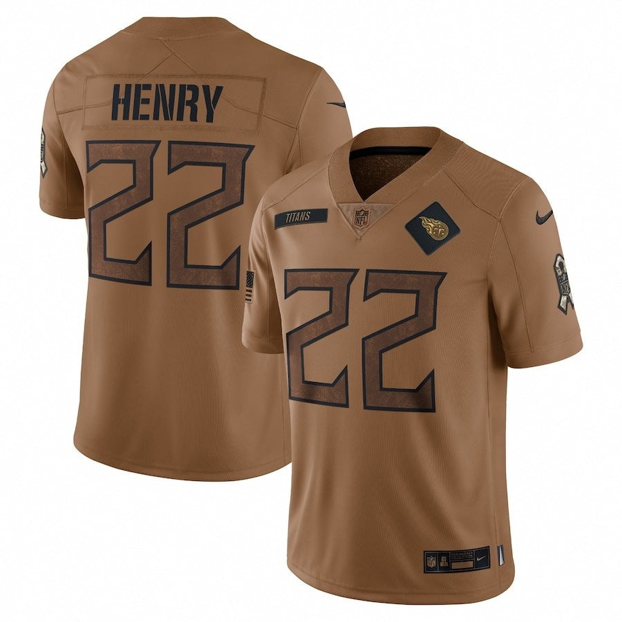 Tennessee Titans Derrick Henry 2023 Salute To Service Limited Jersey