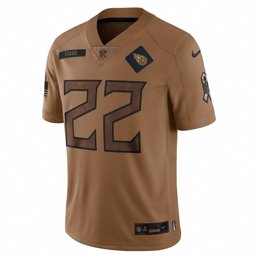 Tennessee Titans Derrick Henry 2023 Salute To Service Limited Jersey