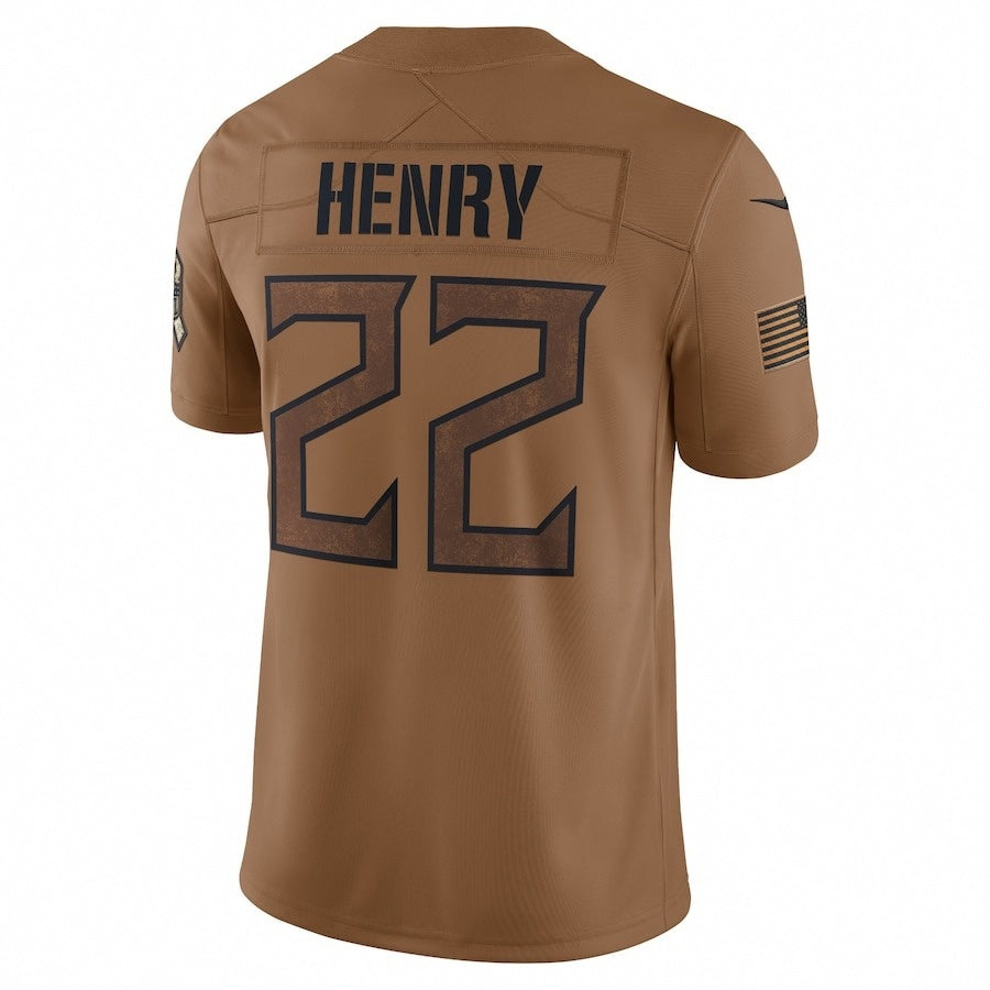 Tennessee Titans Derrick Henry 2023 Salute To Service Limited Jersey