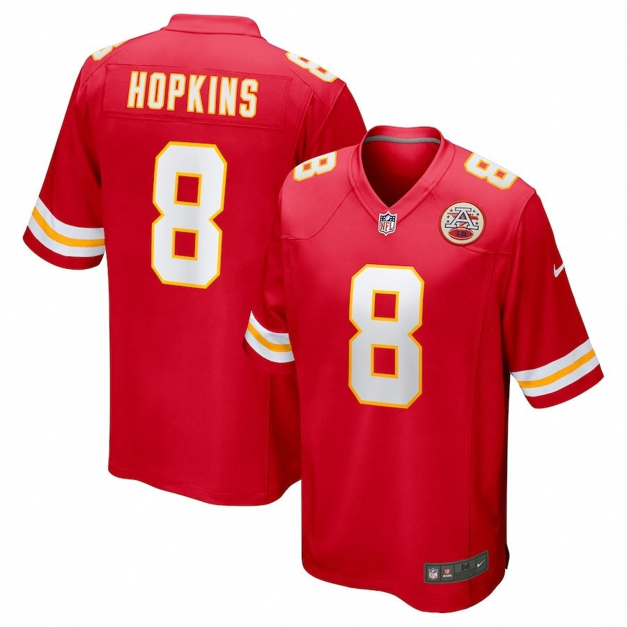 Kansas City Chiefs DeAndre Hopkins Nike Red Player Game Jersey